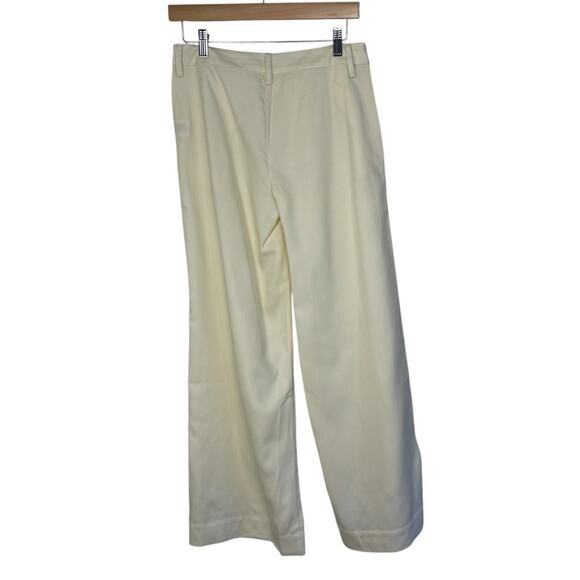 NWT WeWoreWhat x Revolve Women's Size 00 Off White Linen Blend Ivory Trousers - Picture 3 of 8